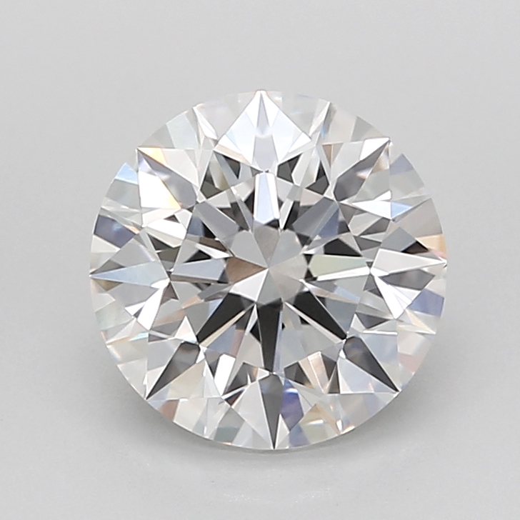 2.5ct Round · D · IF · IGI