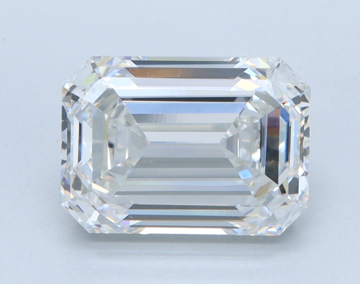 Emerald cut 4.04ct E VVS1