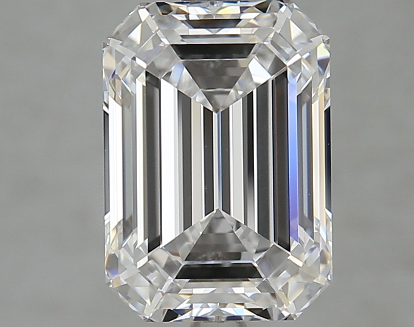 Emerald cut 4.04ct D VVS1