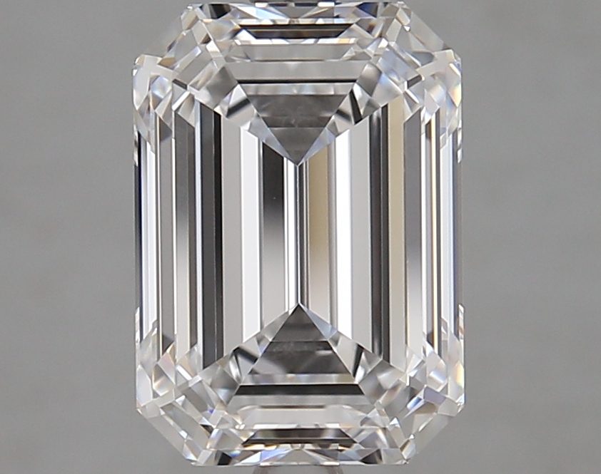 Emerald cut 4.07ct D FL