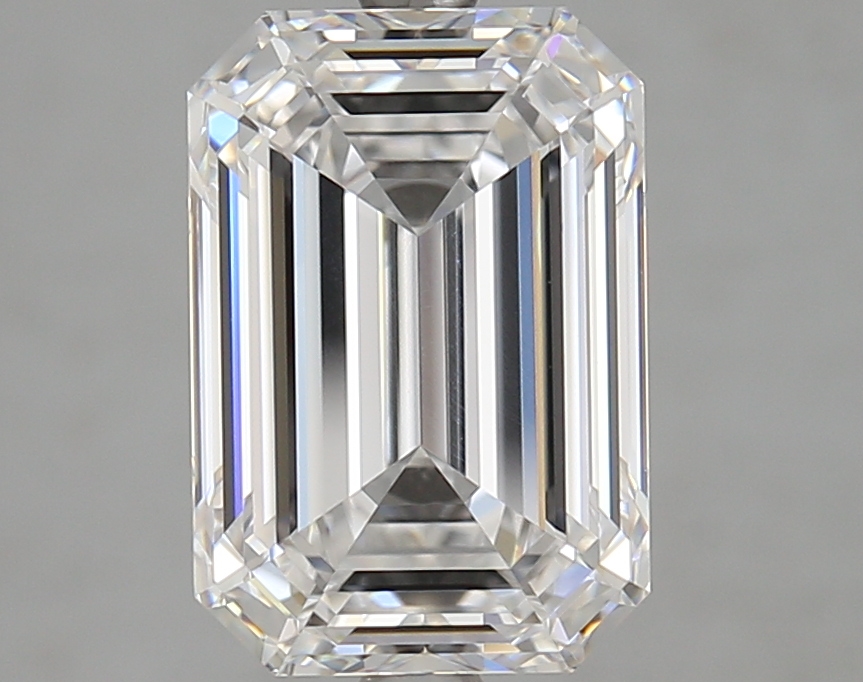 Emerald cut 4.03ct D IF