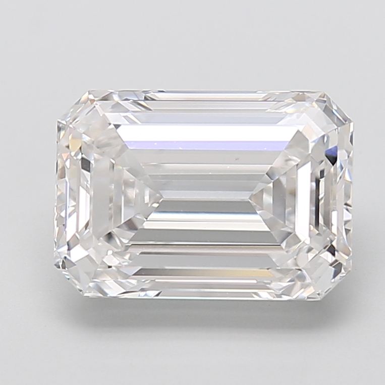 Emerald cut 6.06ct D VVS2