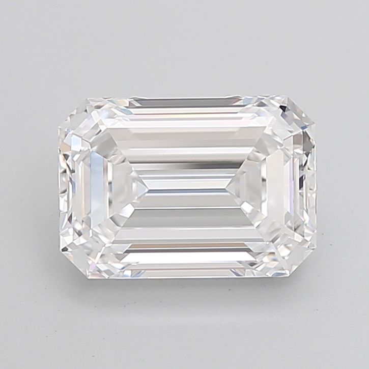 Emerald cut 4.16ct D VVS1