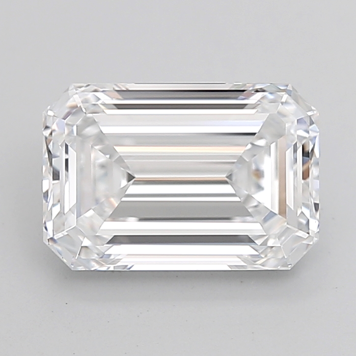 Emerald cut 4.06ct E IF