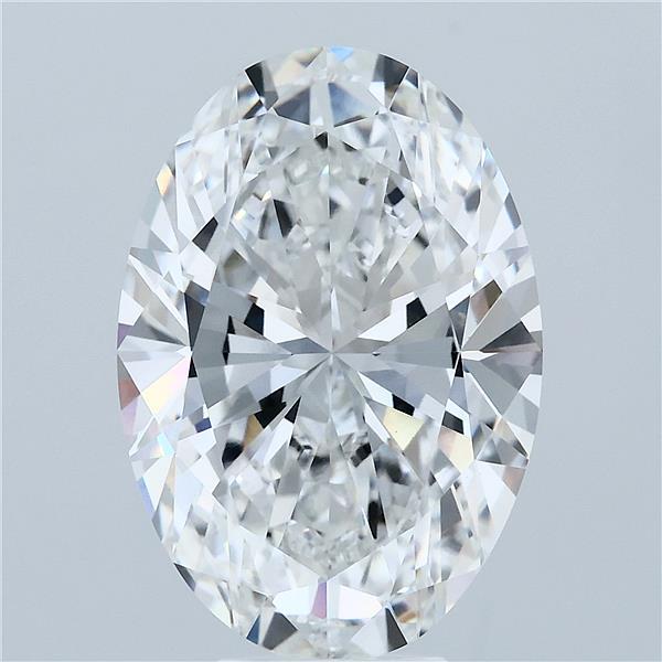 Oval 7.54ct D VVS2