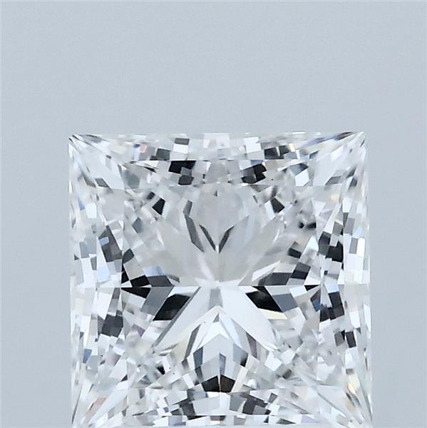 2.07 carat e VS2 EX Cut IGI princess diamond