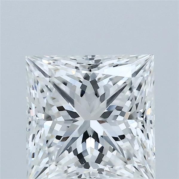 2 carat f VVS2 EX Cut IGI princess diamond