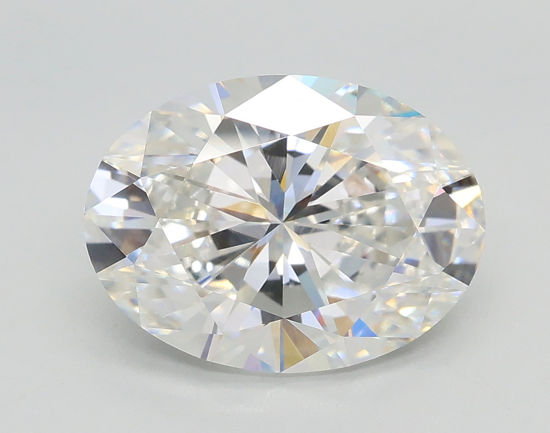 3.01 carat e VVS2 EX Cut IGI oval diamond