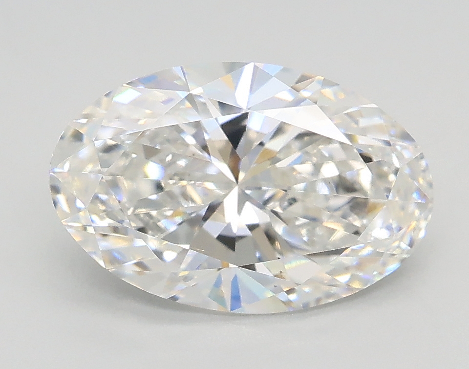 2.01 carat e VS1 EX Cut IGI oval diamond