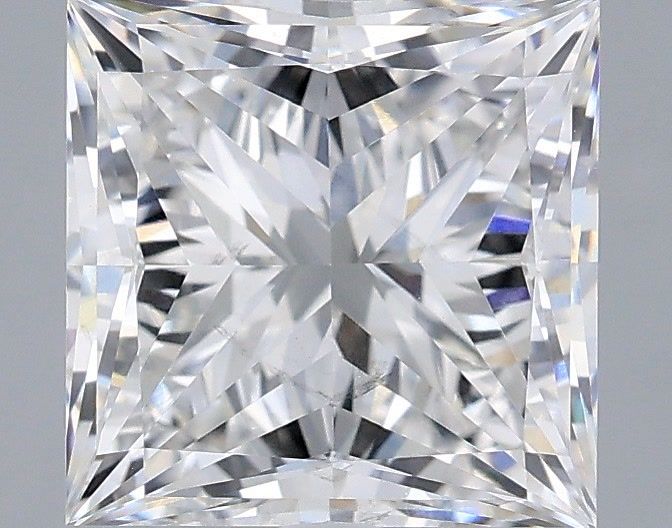 3.02 carat e VS2 EX Cut IGI princess diamond
