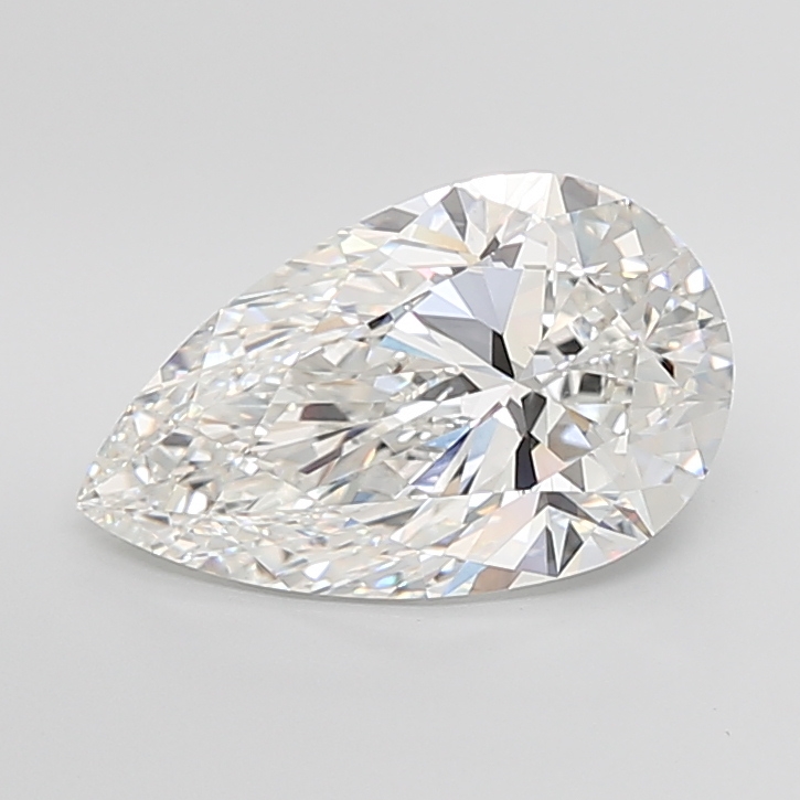 Pear 7.01ct F VS1