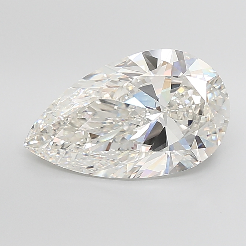Pear 9.94ct G VVS2