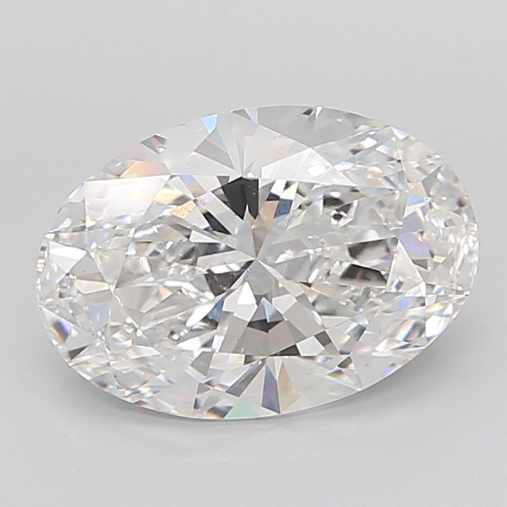 Oval 6.53ct E VS2