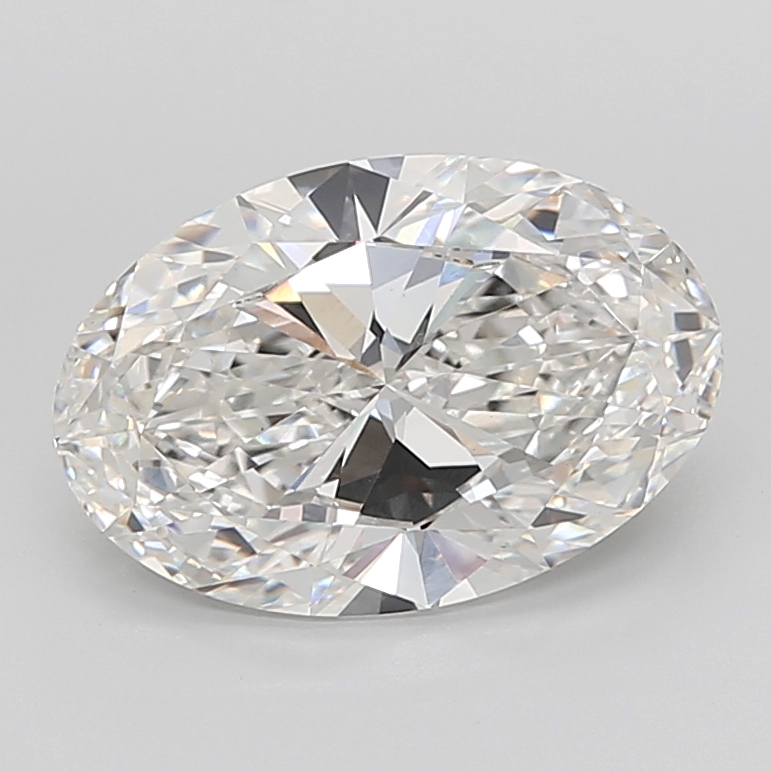 Oval 7.04ct F VS1
