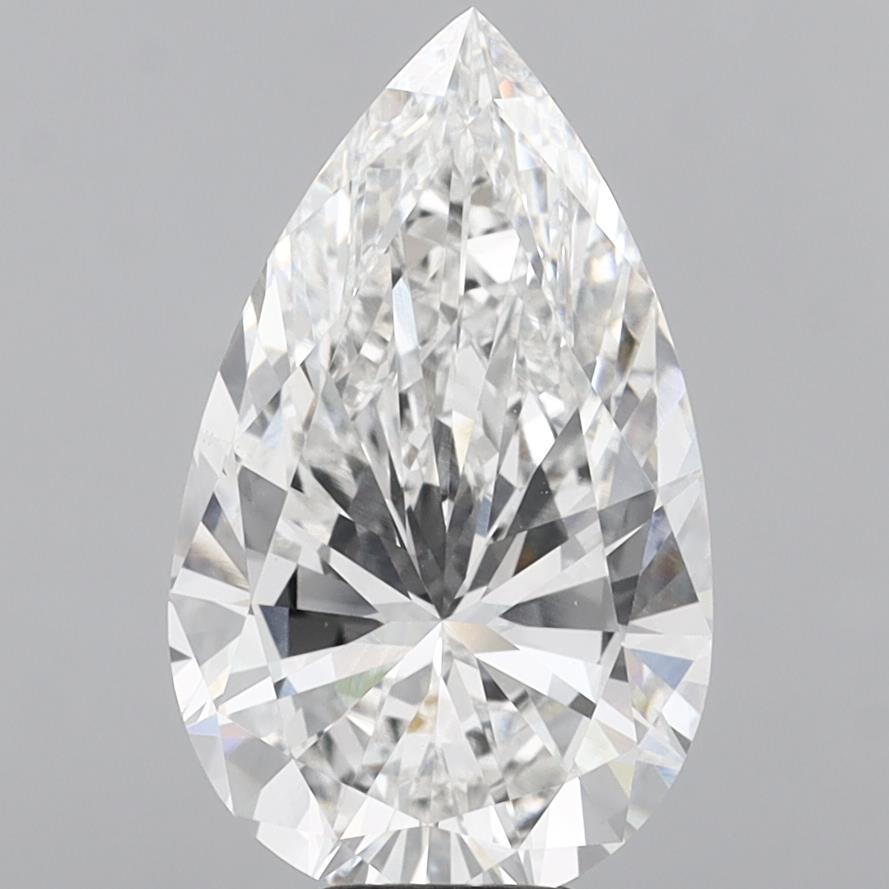 Pear 8.26ct F VVS2