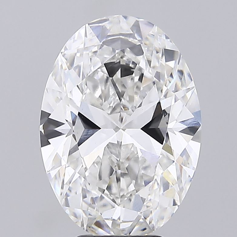 Oval 5.73ct F VVS2