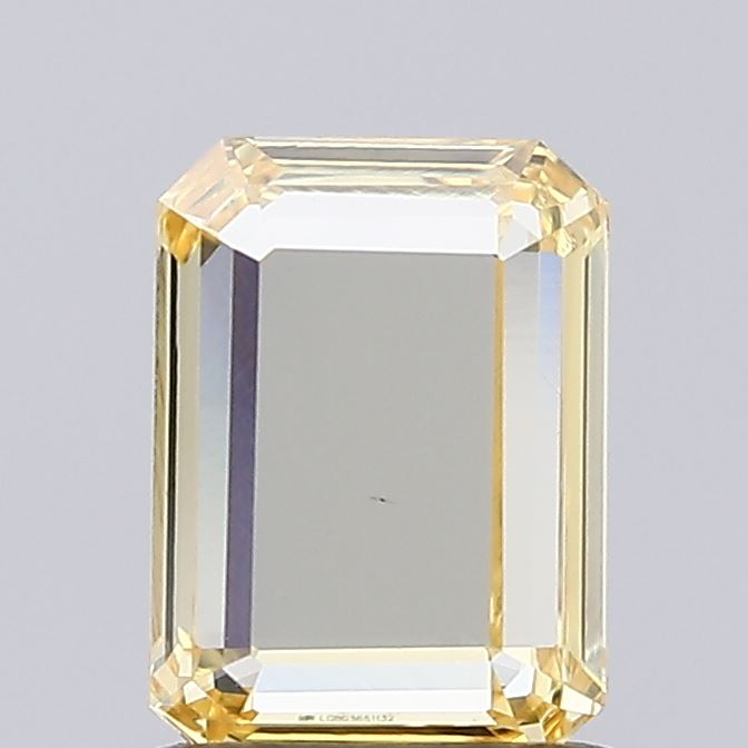 0.85ct Emerald Fancy Yellow VVS2 IGI