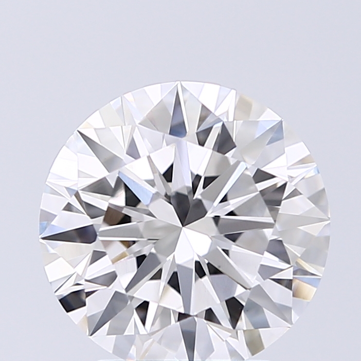 2.50 ct. round Lab Grown Diamond front image