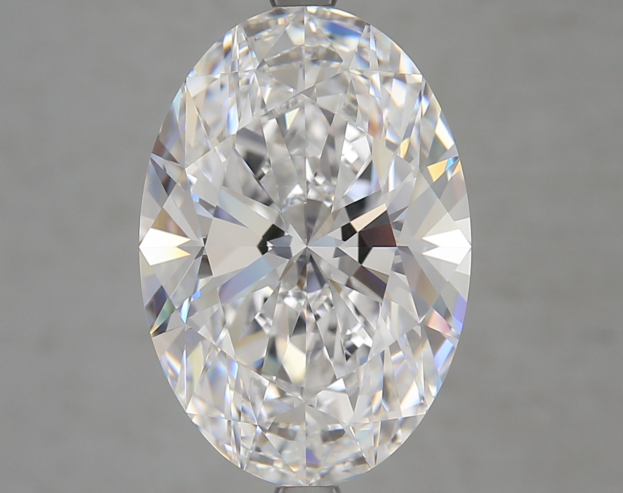 Oval 7.81ct D IF