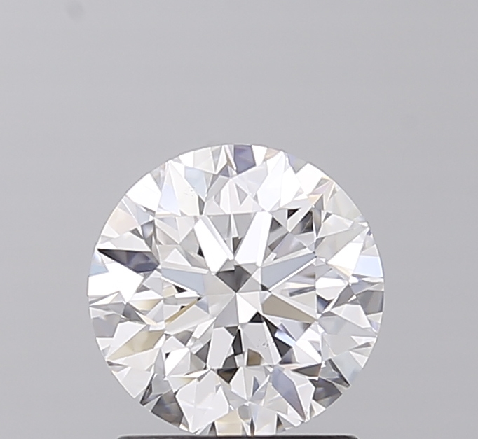 1.5 Carat Round Cut Lab Diamond