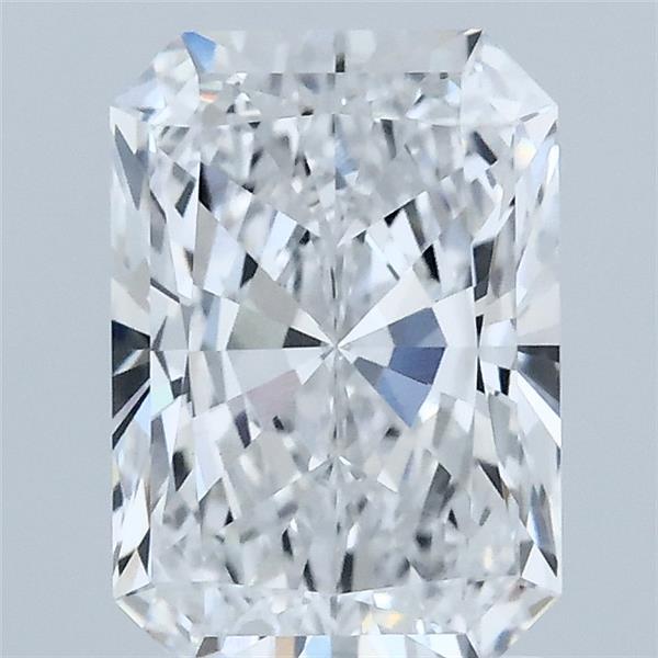 2.03 carat d VVS2 EX Cut IGI radiant diamond