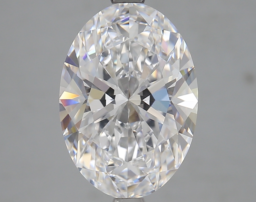 Oval 4.07ct D IF