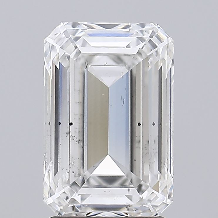 2.59 ct. emerald Lab Grown Diamond front image