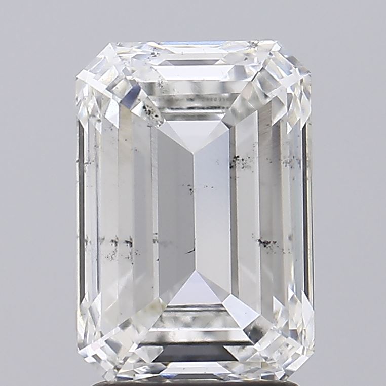 3.02 ct. emerald Lab Grown Diamond front image