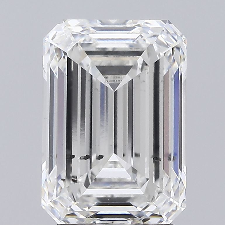3.13 ct. emerald Lab Grown Diamond front image