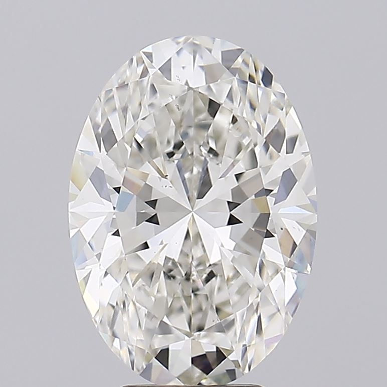 5.20 ct. oval Lab Grown Diamond front image