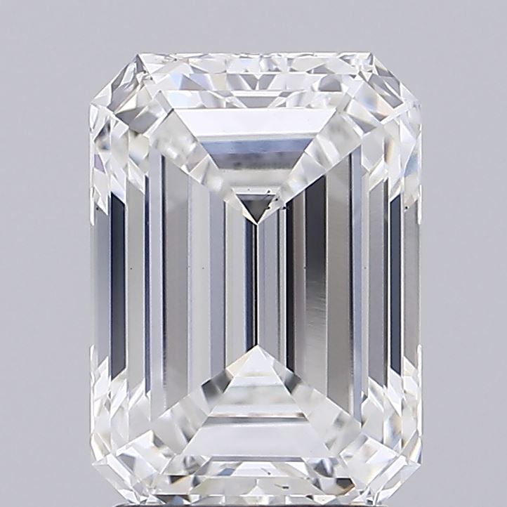 2.78 ct. emerald Lab Grown Diamond front image