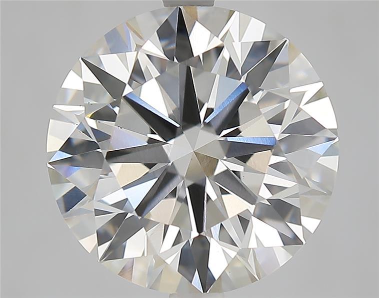 6.44 ct. round Lab Grown Diamond front image