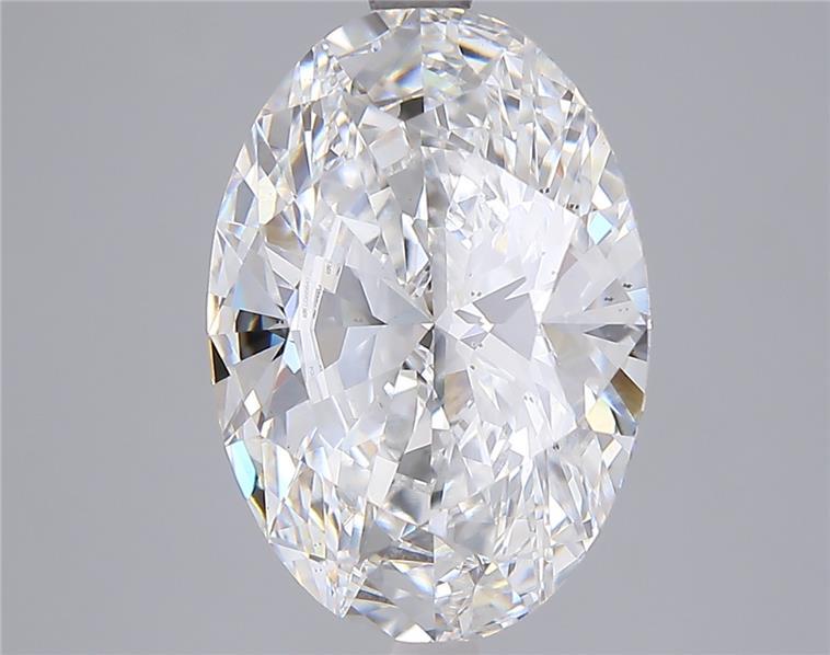 5.05 ct. oval Lab Grown Diamond front image