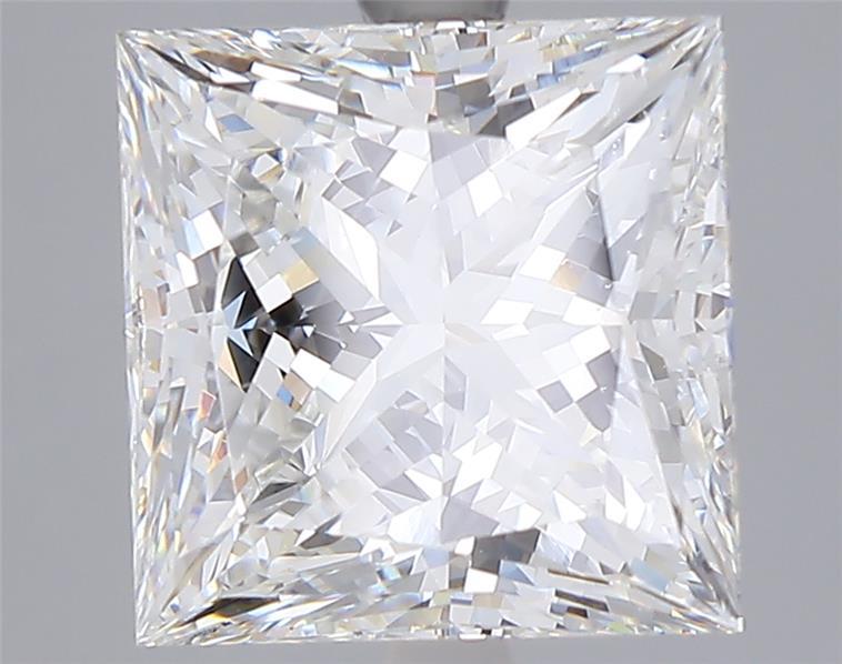 5.04 ct. princess Lab Grown Diamond front image