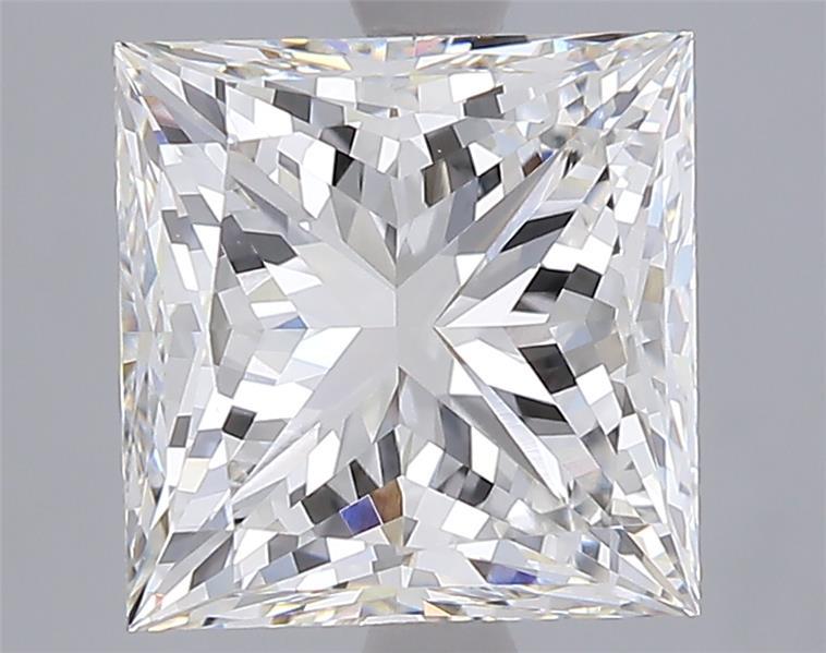 4.05 ct. princess Lab Grown Diamond front image