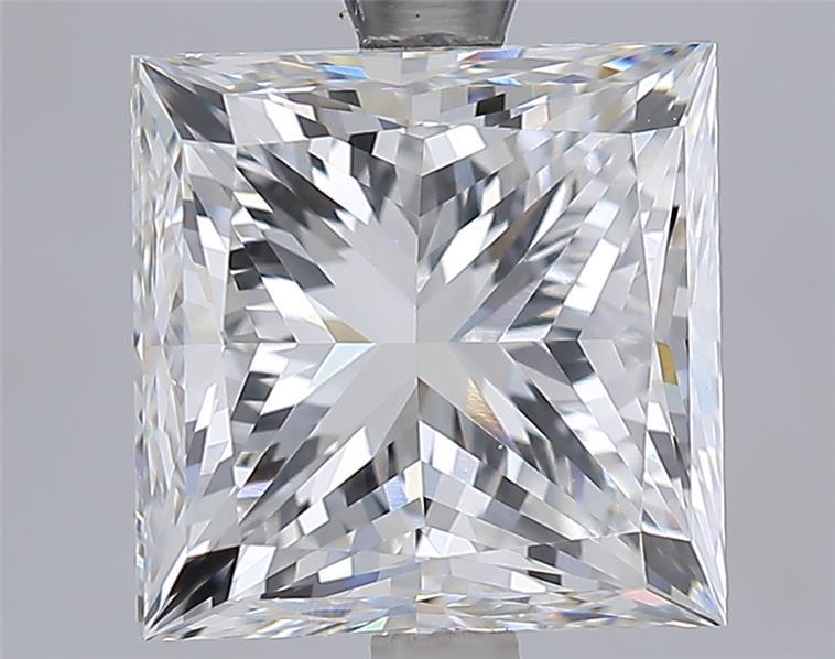 5.06 ct. princess Lab Grown Diamond front image