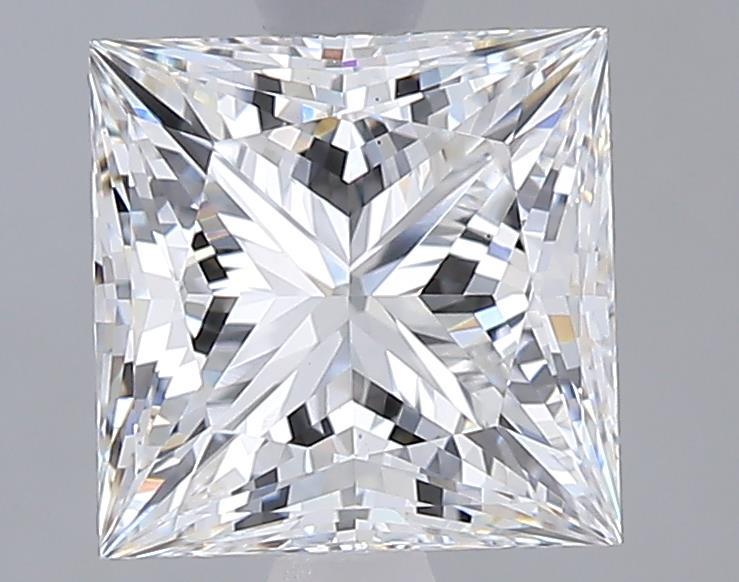 2.55 ct. princess Lab Grown Diamond front image