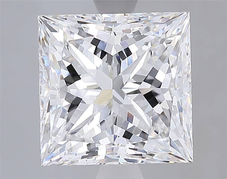 4.05 ct. princess Lab Grown Diamond front image