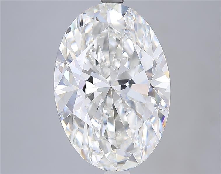 6.06 ct. oval Lab Grown Diamond front image