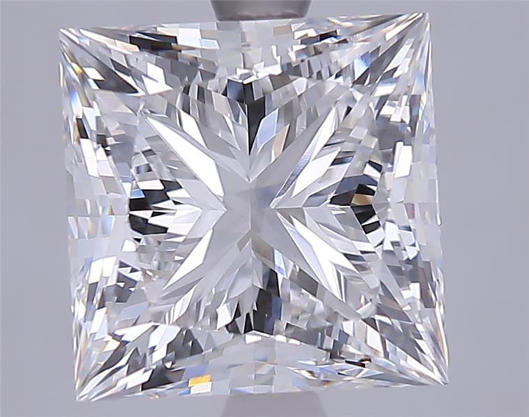 5.02 ct. princess Lab Grown Diamond front image