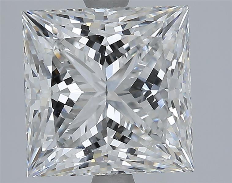 5.05 ct. princess Lab Grown Diamond front image