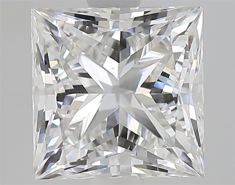 2.58 ct. princess Lab Grown Diamond front image