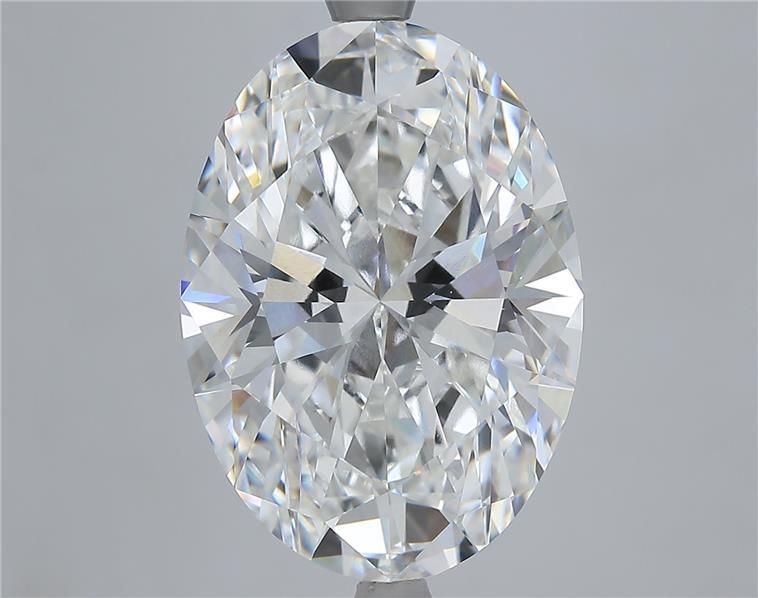 8.05 ct. oval Lab Grown Diamond front image