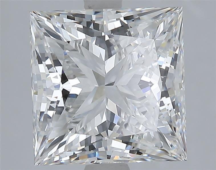 5.04 ct. princess Lab Grown Diamond front image