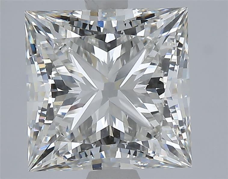 4.05 ct. princess Lab Grown Diamond front image