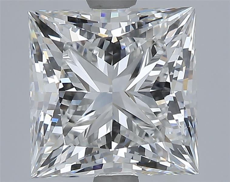 4.01 ct. princess Lab Grown Diamond front image