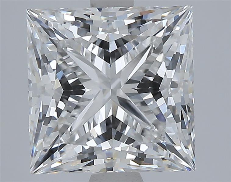4.06 ct. princess Lab Grown Diamond front image