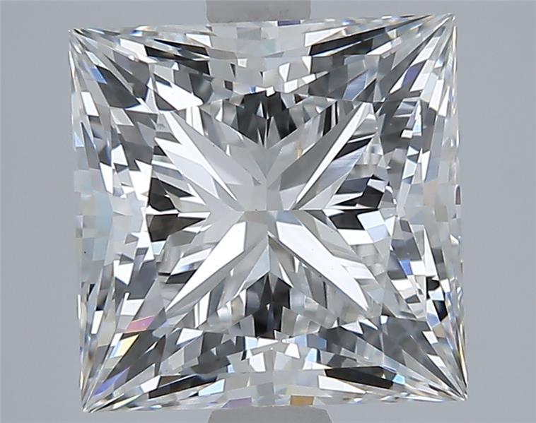 4.04 ct. princess Lab Grown Diamond front image