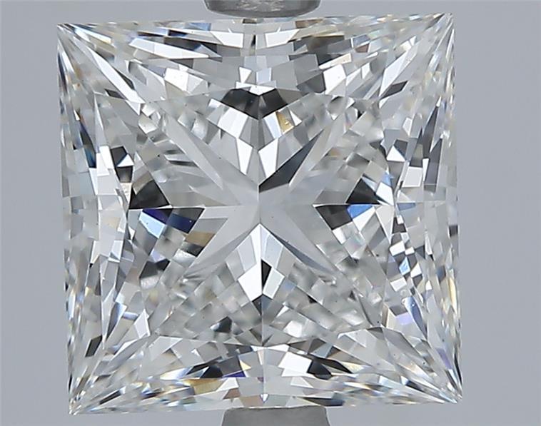 4.06 ct. princess Lab Grown Diamond front image