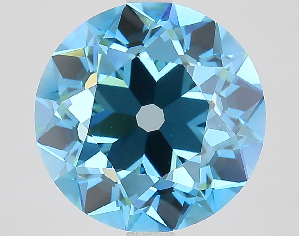 4.75ct Eurocut Fancy Vivid Blue VVS2 IGI